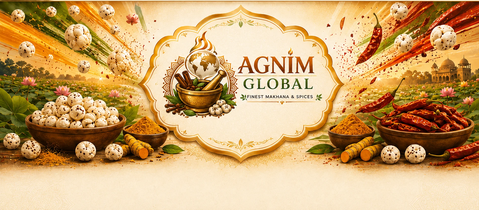 Agnim Global finest makhana and spices